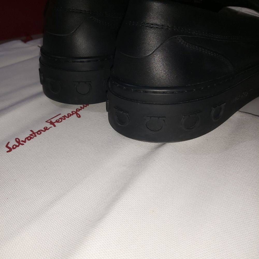 Salvatore Ferrgamo Axel Sneaker Dress Shoes Size - Picture 4 of 8